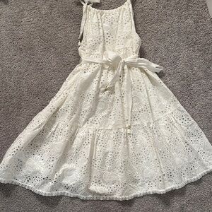 Zimmermann White Halter Sundress